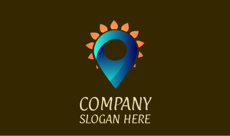 Panneau De Navigation Logo Tournesol