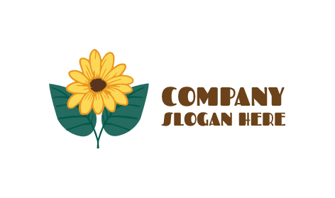 Küçük Yapraklı Ayçiçeği Logosu