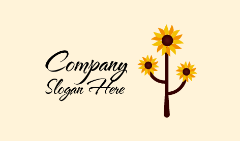 Dönen Ayçiçeği Üçlüsü Logosu