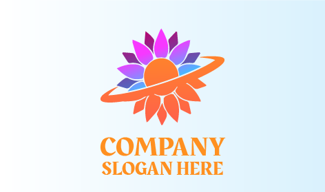 Logo Tournesol Aux Tons Vibrants