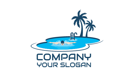 Logo Kolam Renang Kecil