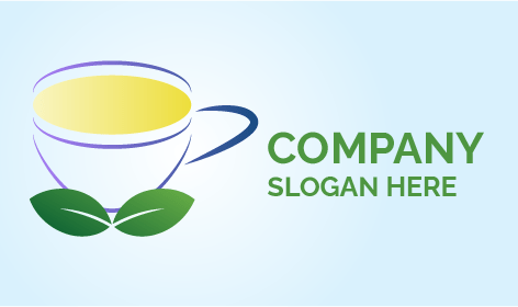 Ideia De Logotipo De Chá Verde