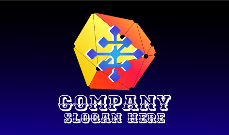 Logotipo De Tecnologia Avançada De Floco De Neve