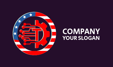 Logo Layanan Teknologi Amerika