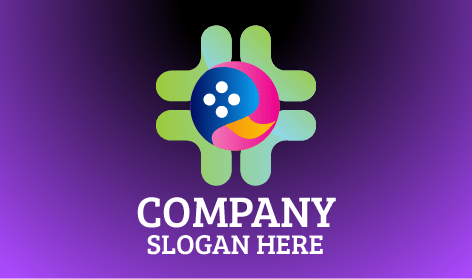 Logo Della Tecnologia Verde In Fiore