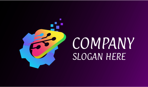 Logotipo De Tecnología Cibernética Digital