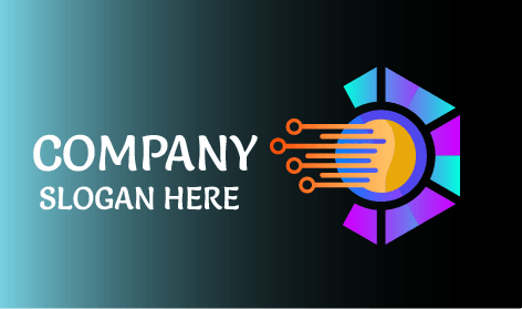 Futuristic Technology Pattern Logo