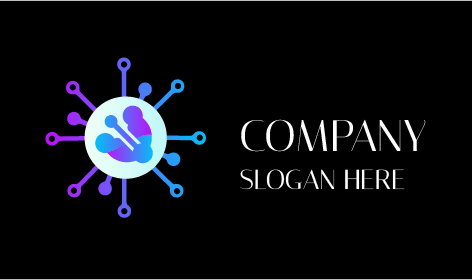 Logo De Technologie Révolutionnaire Pastel