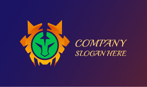 Abstract Tiger Gaming Logo