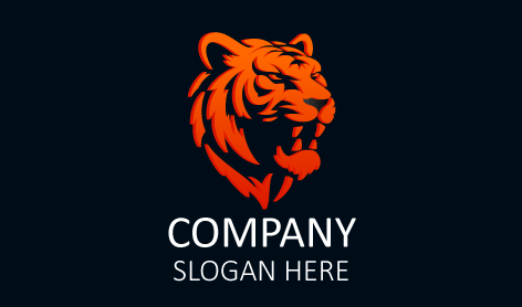Majestic Tiger Head Logo
