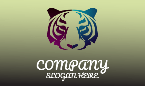 Logotipo Do Tigre Predador