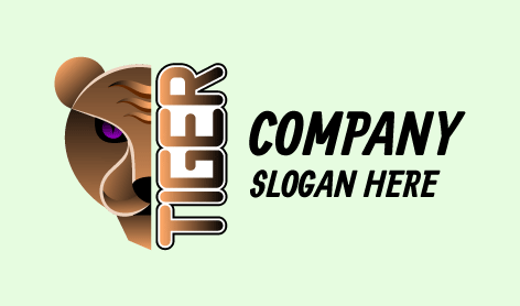 Purple Glare Tiger Logo