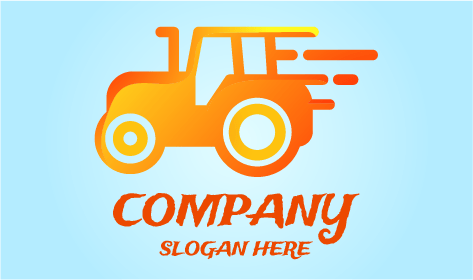 Logotipo De Agricultura Tractor Agricultura