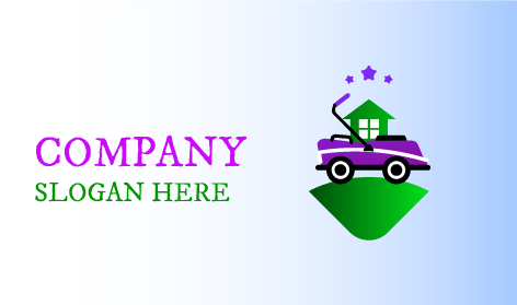 Logotipo Del Tractor Cortacésped