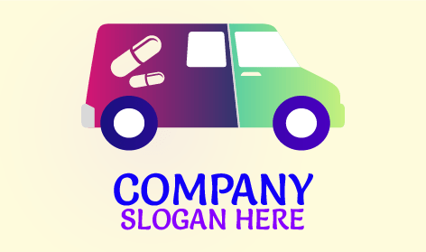 Capsule Van Transportation Logo