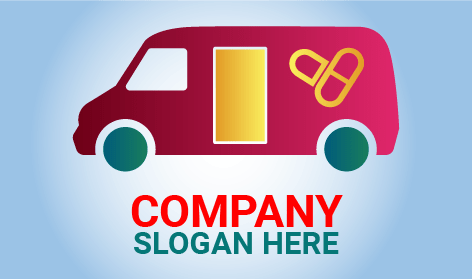 Magenta Van Transportation Logo