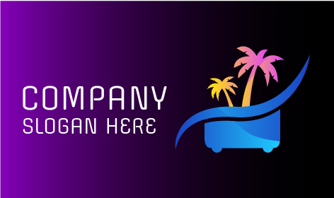 Tropical Island Travel Logo