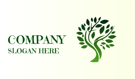 Fascinating Green Tree Logo