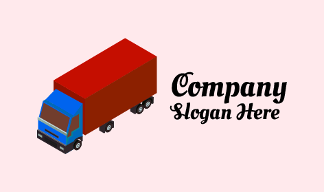 Grand Logo Marron Pour Camion