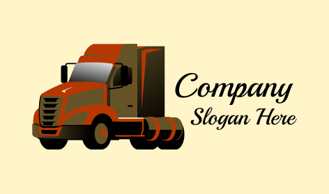 Logo De Camion Orange
