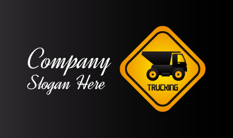 Petit Logo Noir Pour Camion