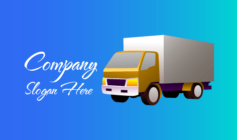 Logo Pour Camionnette De Livraison