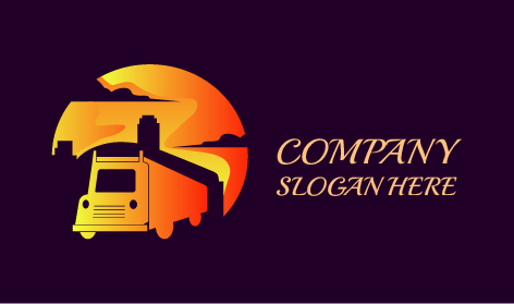 Logo De Camionnage D'exploration Urbaine