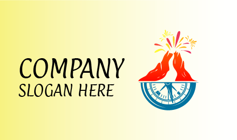 Compass Direction Volcano Logo