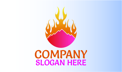 Logo Gunung Berapi Yang Berapi-api