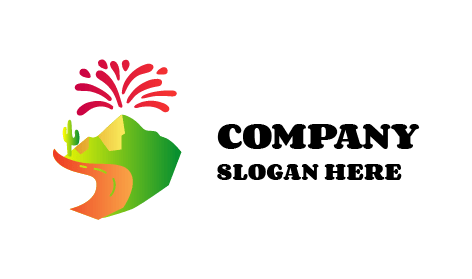 Leading Road Volcano Logo