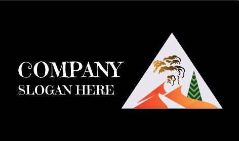 Pine Tree Volcano Logo