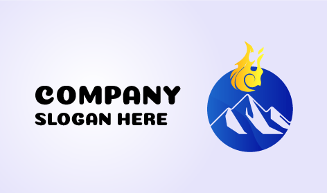 Rocky Mountain Volcano Logo