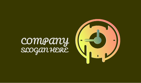 Logo Jam Tangan Melting Metal