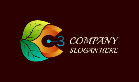 Logo Jam Tangan Oranye Modern