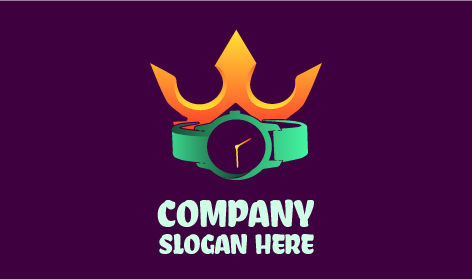 Logo Jam Tangan Hijau Premium