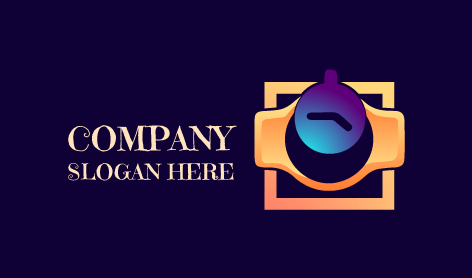 Logo De Montre Abstrait Simpliste