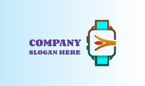 Logo Jam Tangan Tali Biru Langit