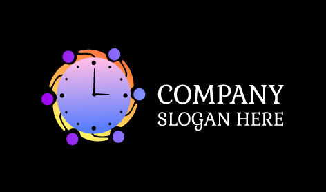 Logo De La Montre De Durée De Temporisation