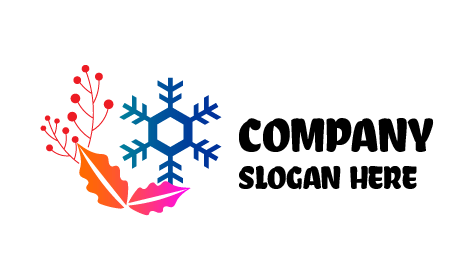 Logo Invernale Decorazione Cool