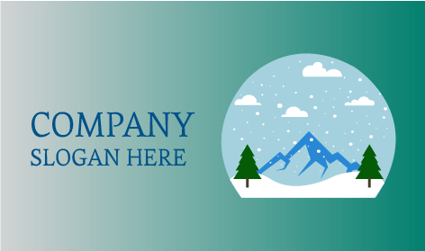 Logo Musim Dingin Bukit Bersalju