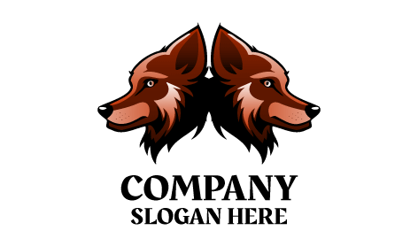 Alpha Wild Wolf Pack Logo