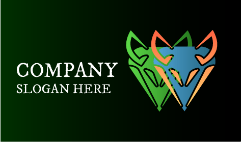 Logotipo De Máscara De Disfraz De Lobo Salvaje