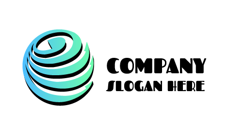 3D Globe Circle WWW Logo