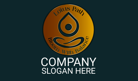 Circular Pose Yoga Logo