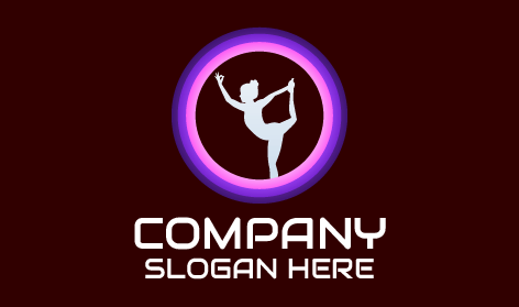 Dancer Pose Yoga Logo