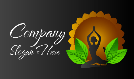 Green Leaves Yoga Logo