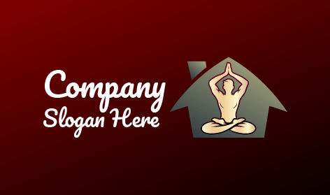 Logotipo De Yoga Y Fitness Para Hombres