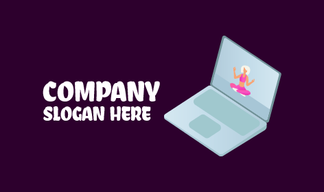 Online Yoga Instructor Logo